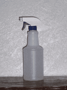 spray bottle