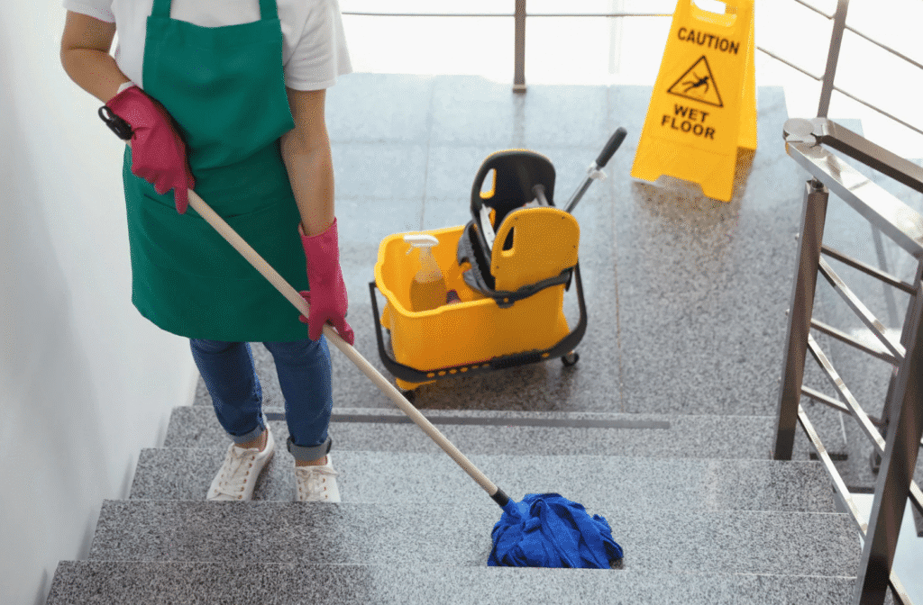 Do workplace floors need daily cleaning