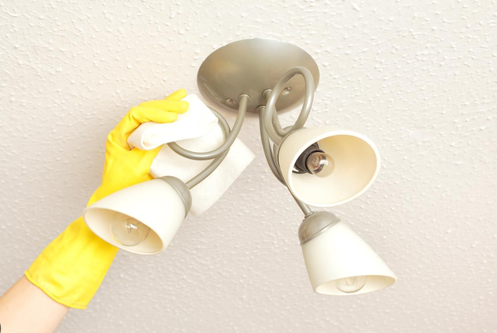 How to Clean Light Bulbs and Lighting Fixtures