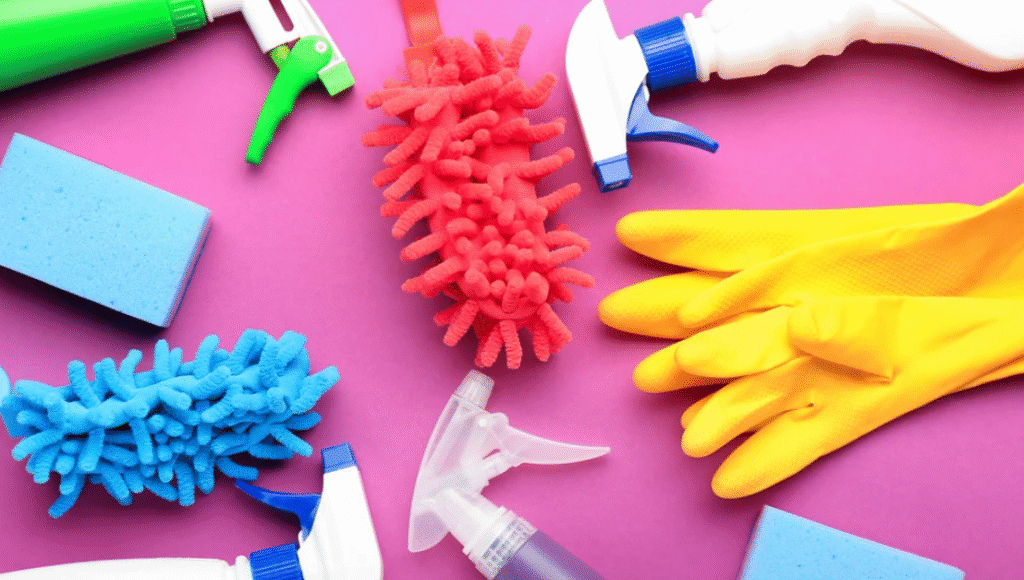 Cleaning with Colors