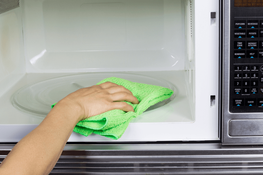 How to Clean Your Office Microwave