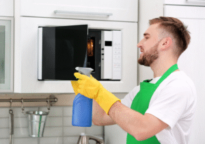 How to Clean Your Office Microwave