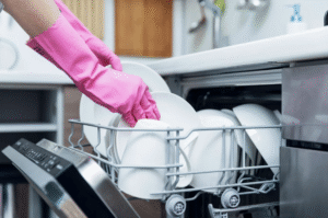 Cleaning the Office Dishwasher