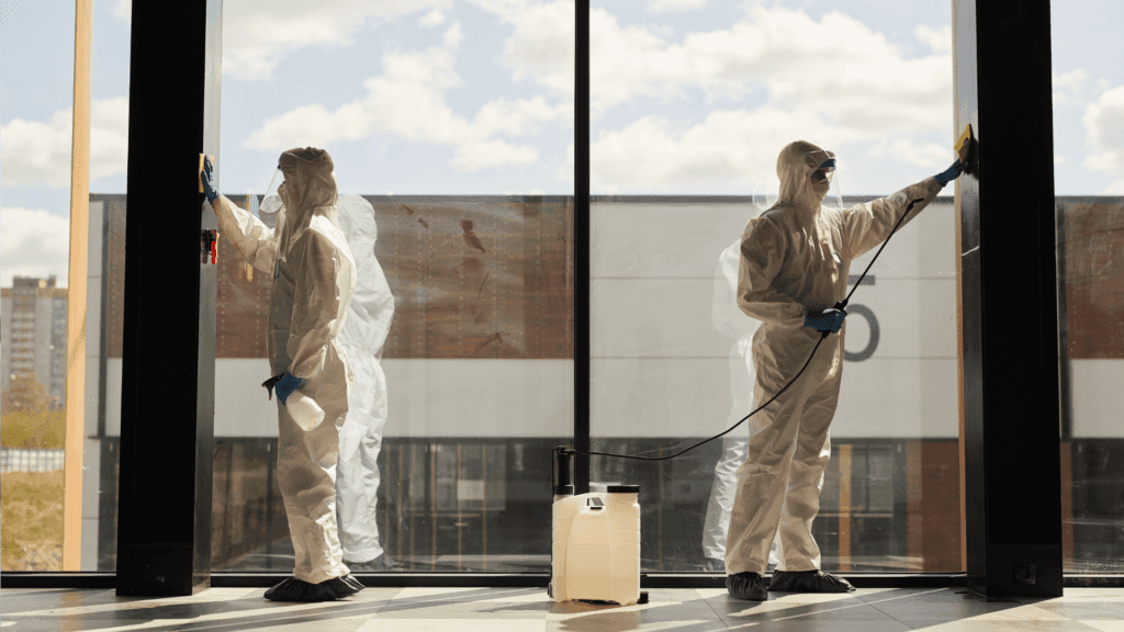 Cleaning and dwell time