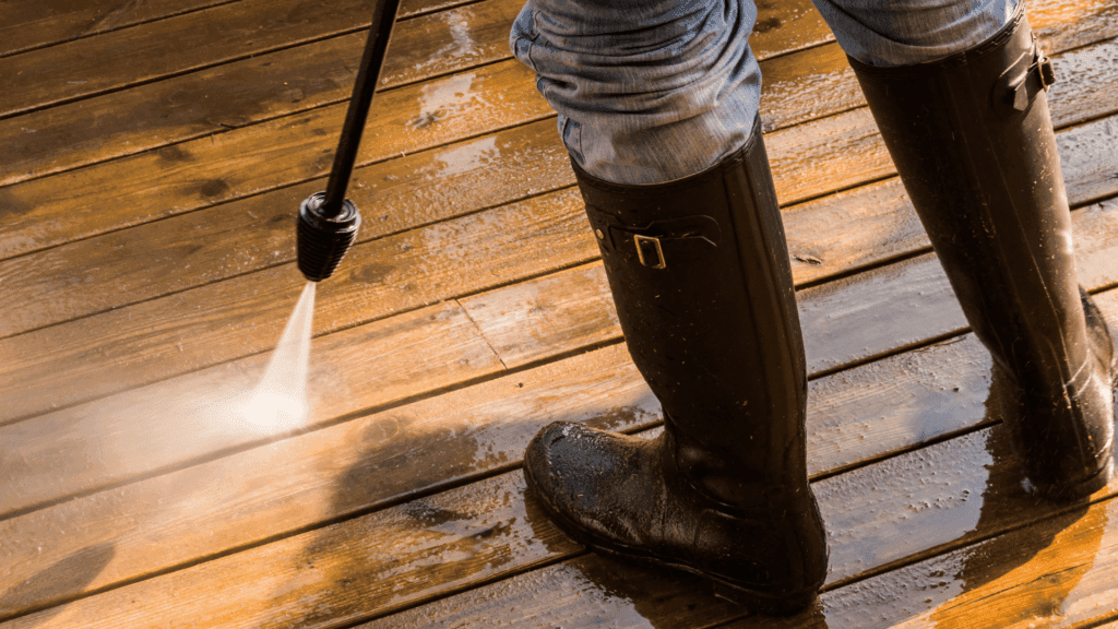 Cleaning your outdoor space