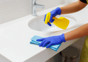 The Effectiveness of Manual Cleaning and Disinfecting