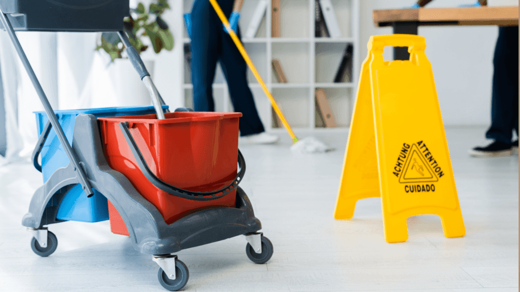 proper manual cleaning equipment
