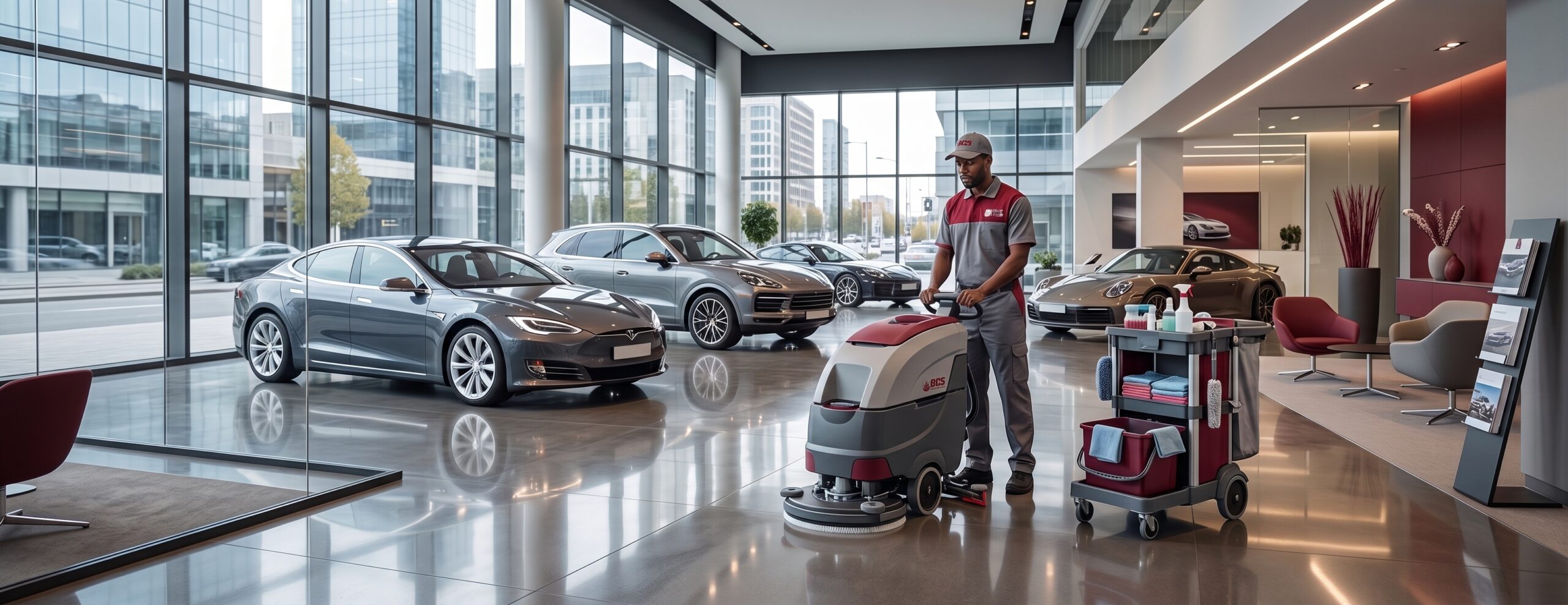 Invest in Commercial Cleaning for Your Car Dealership in Hartford