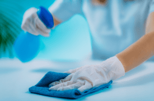 disinfecting veterinary clinics