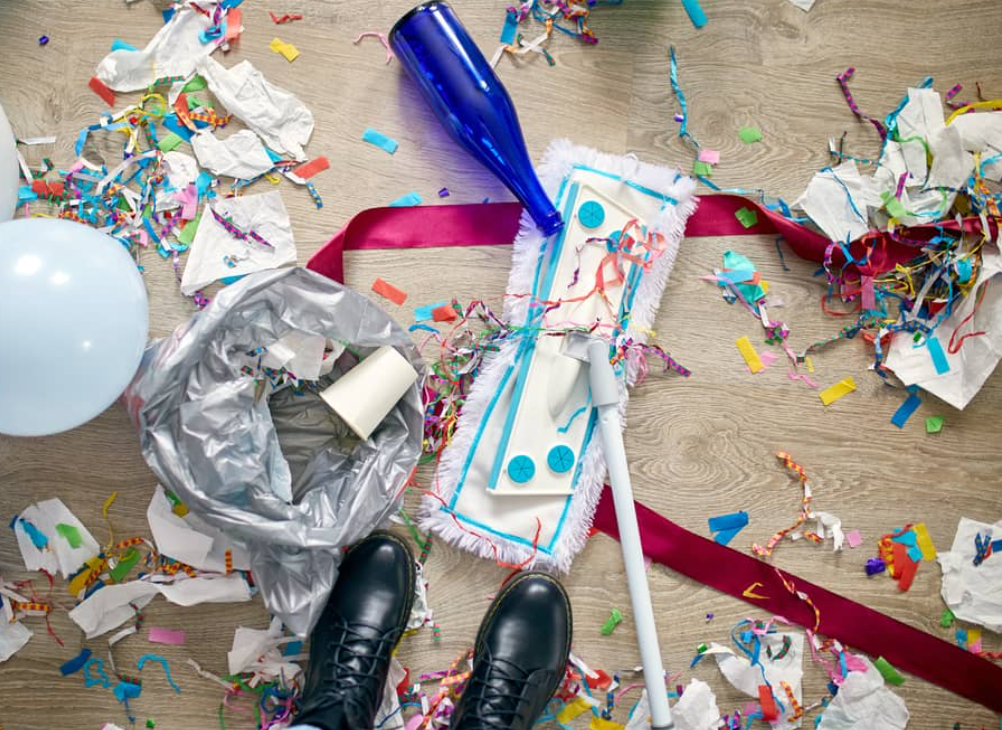 Post-Event Cleaning: Essential tips on cleaning your space