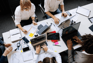 normal day in the office