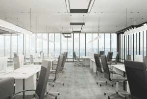 maintaining cleanliness of a large office