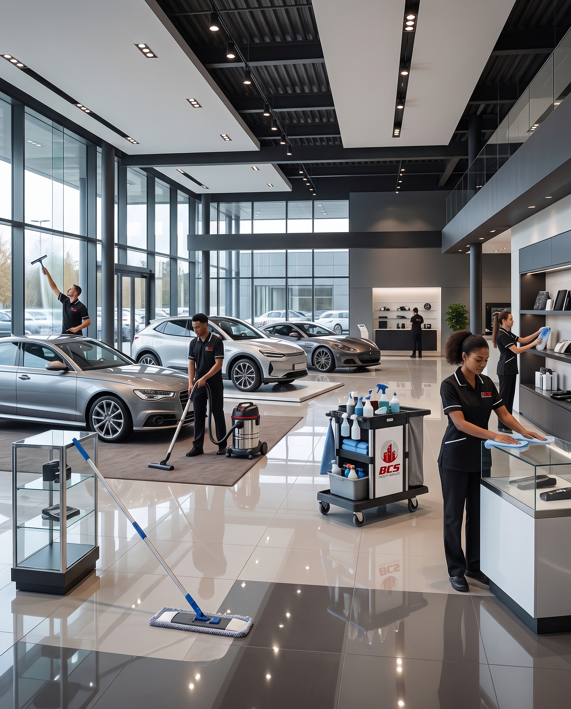 Why Showroom Cleaning is Important in Hartford