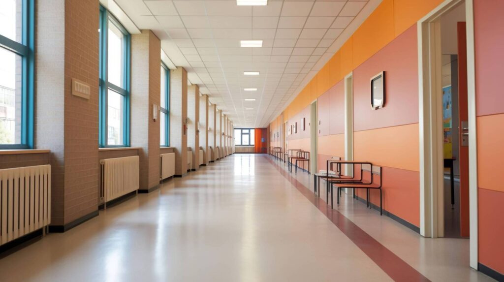 Floor Maintenance During the Summer Break