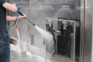 pressure washing