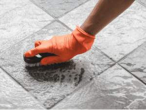 Clean Unsealed Concrete Floors Safely