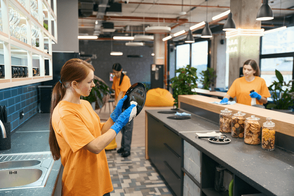 Split Cleaning Tasks in a Team