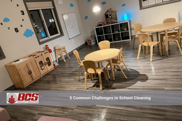 common challenges for school cleaning