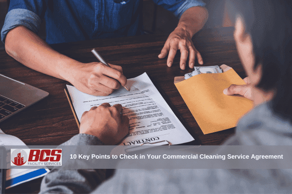cleaning agreement