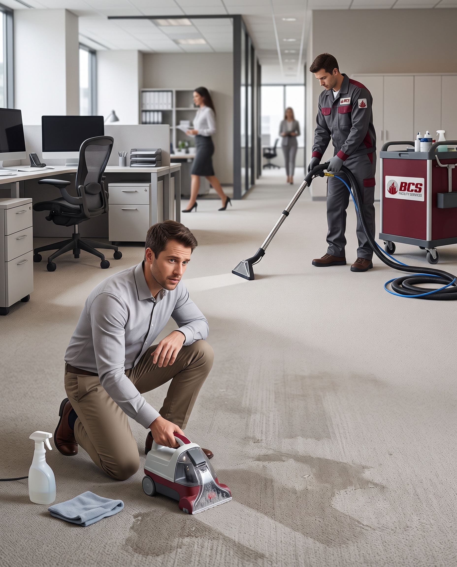 The 5 Downsides of DIY Office Carpet Cleaning