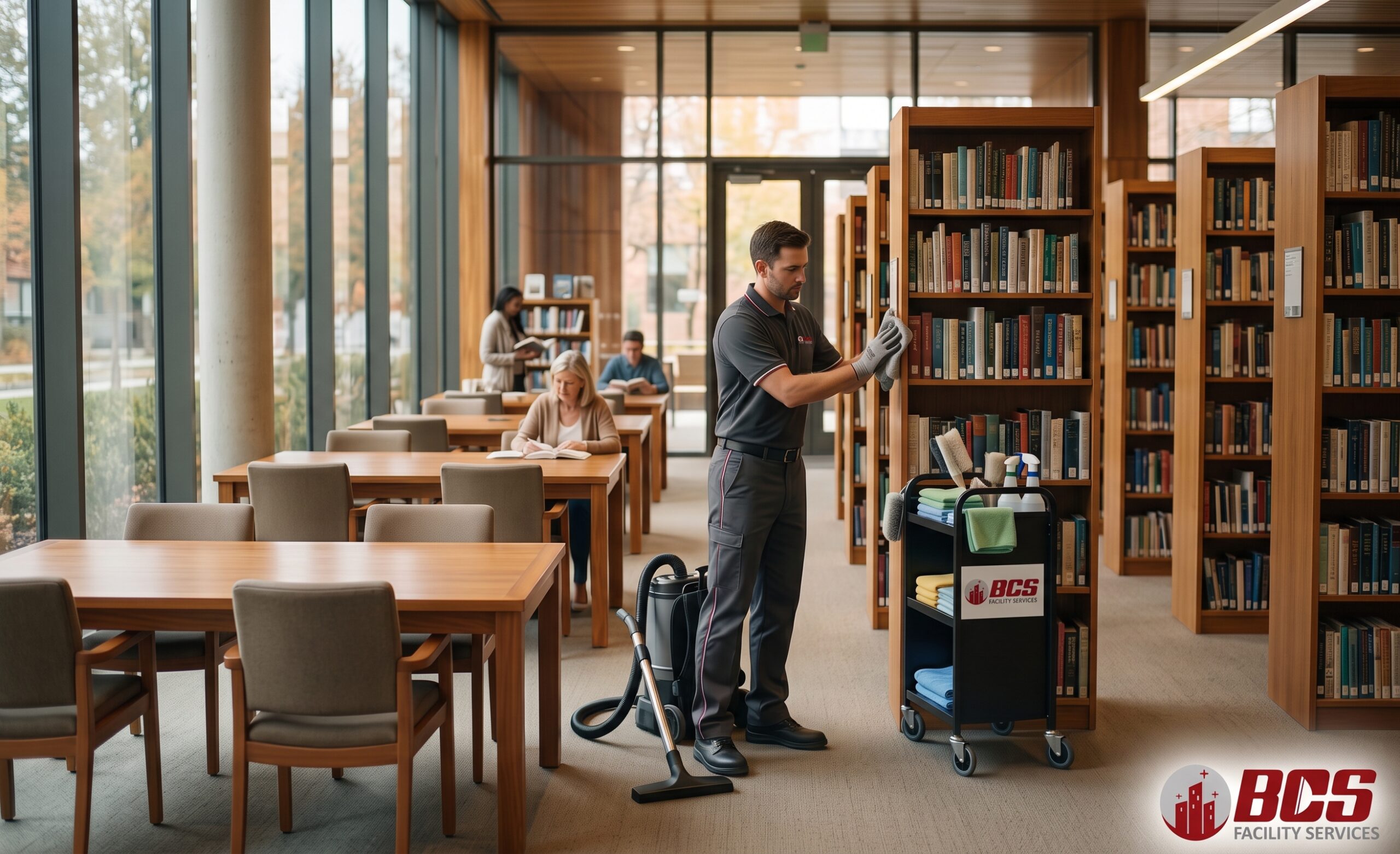 How Commercial Cleaning Supports Clean Libraries & Bookstores