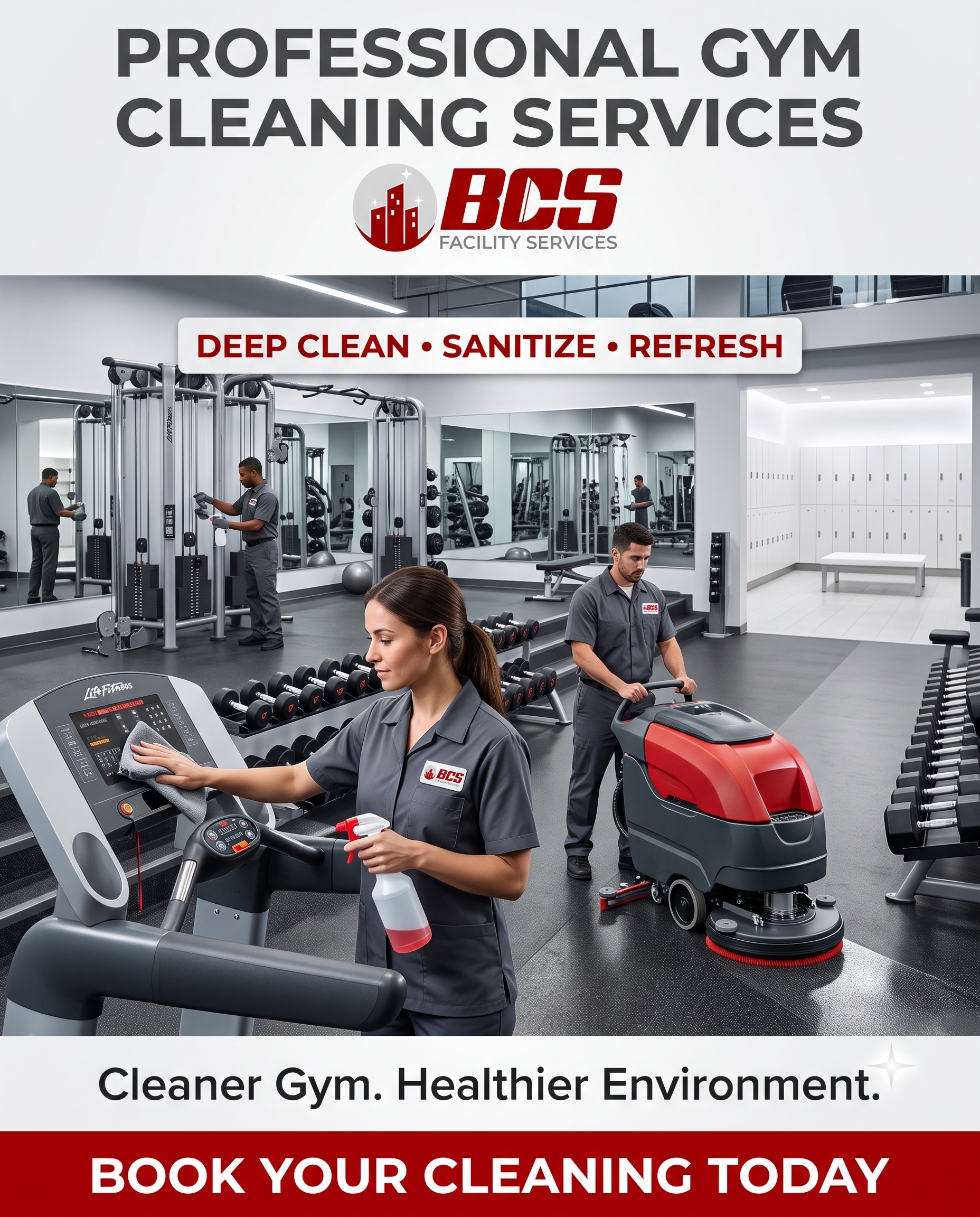 How to Clean Your Gym Facility in Hartford