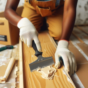 Careful Removal of Construction Adhesives