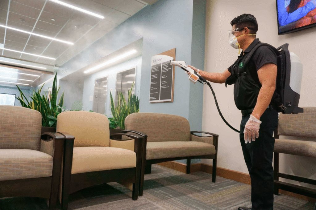 Electrostatic Disinfection