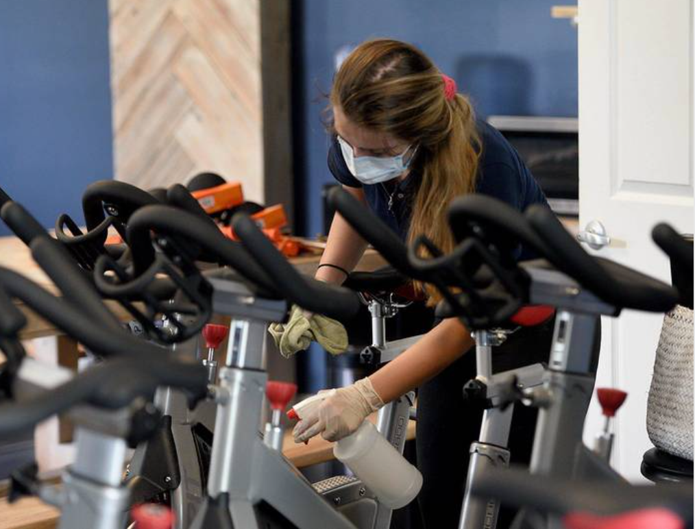Fitness Facility Cleaning Services in Bristol