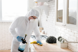 Deep Sanitization of Kitchen and Restroom Areas Cleaning Services - Residential & Commercial