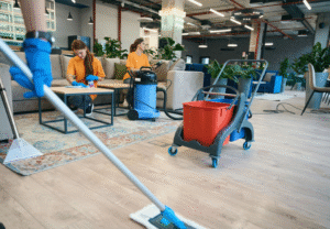 Lobby Cleaning