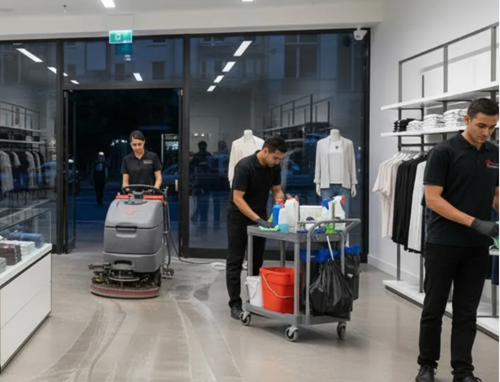 Retail Store Cleaning Services in Manchester