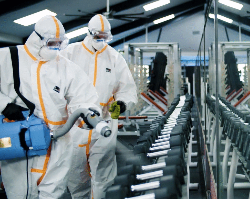 The Importance of Disinfection in Gyms and Fitness Centers in Simsbury