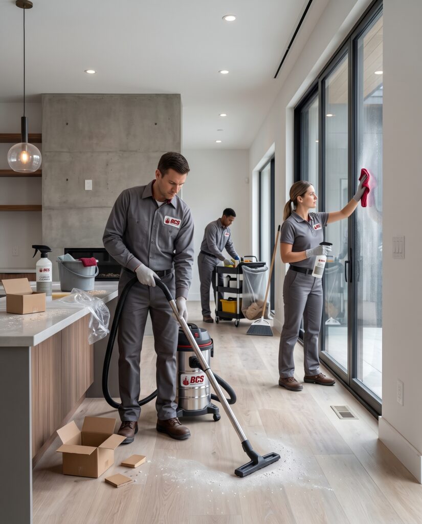 How Professional Cleaners in Meriden Protect New Surfaces During Construction Cleanup