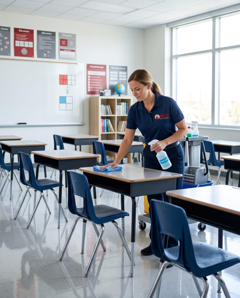 Maintaining a Cleaner Learning Environment in Canton Schools Year-Round