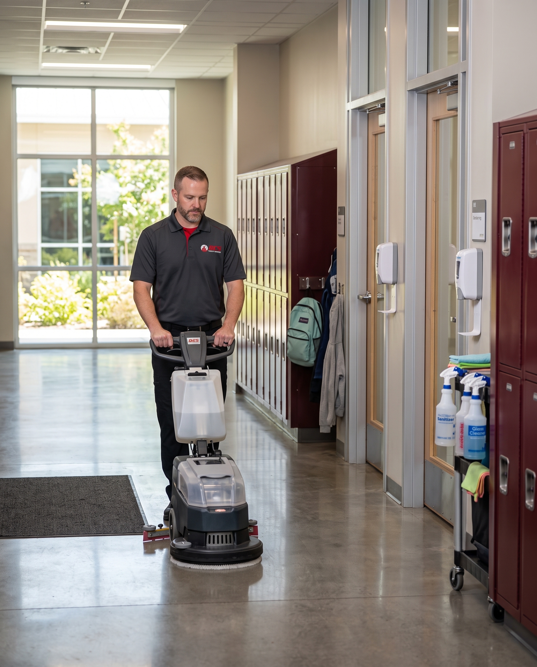 Student Traffic Cleaning Strategies for Meriden Schools