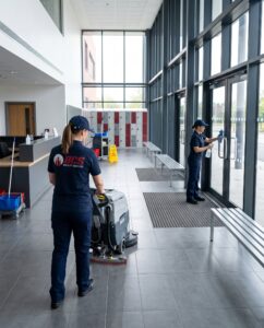 Student Traffic Cleaning Strategies for Meriden Schools