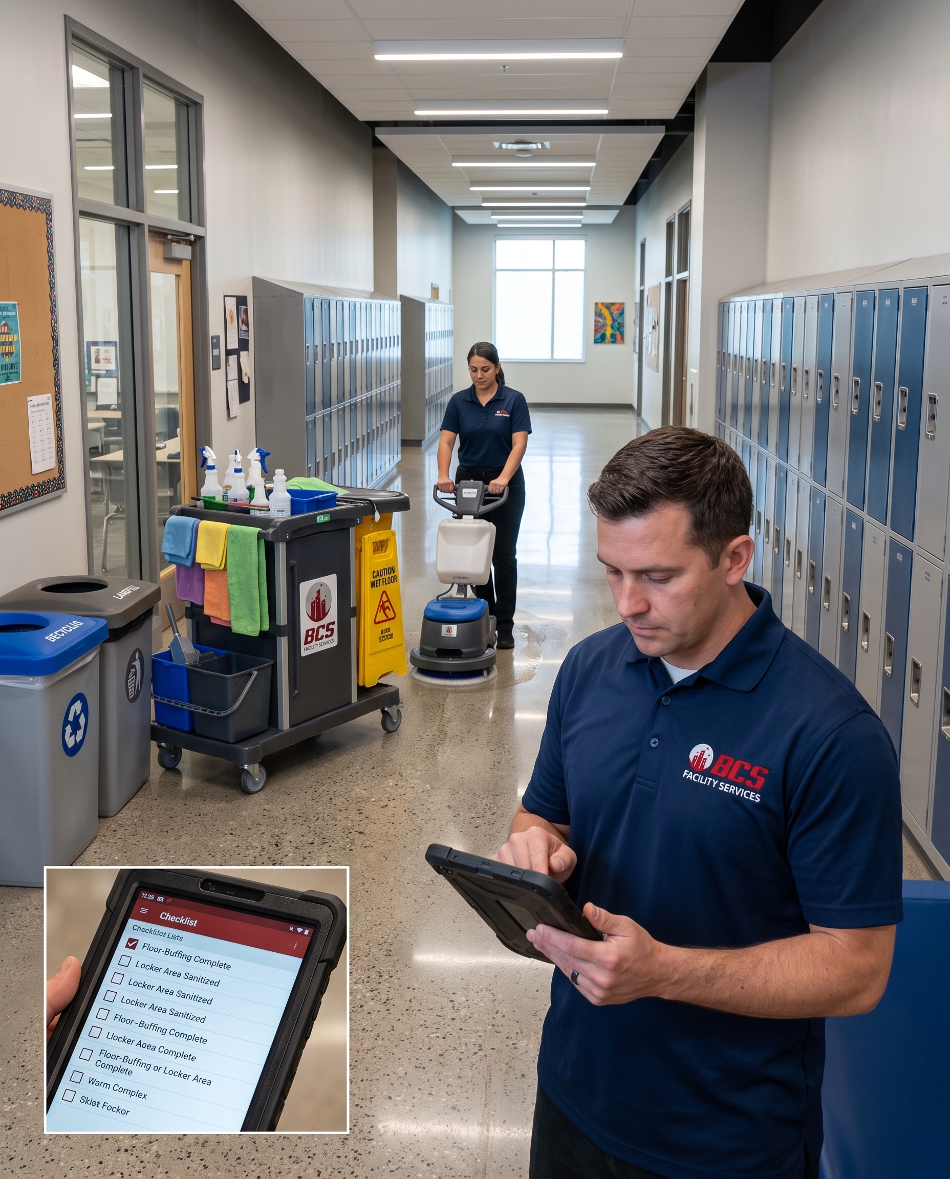 Vernon School Janitorial Contracts Daily, Weekly, and Periodic Services