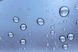 water particles